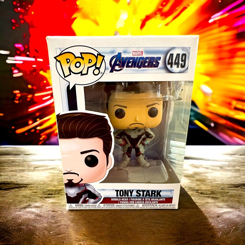 Funko Pop! Avengers: Endgame BLACK WIDOW #455 vinyl bobble-head figure